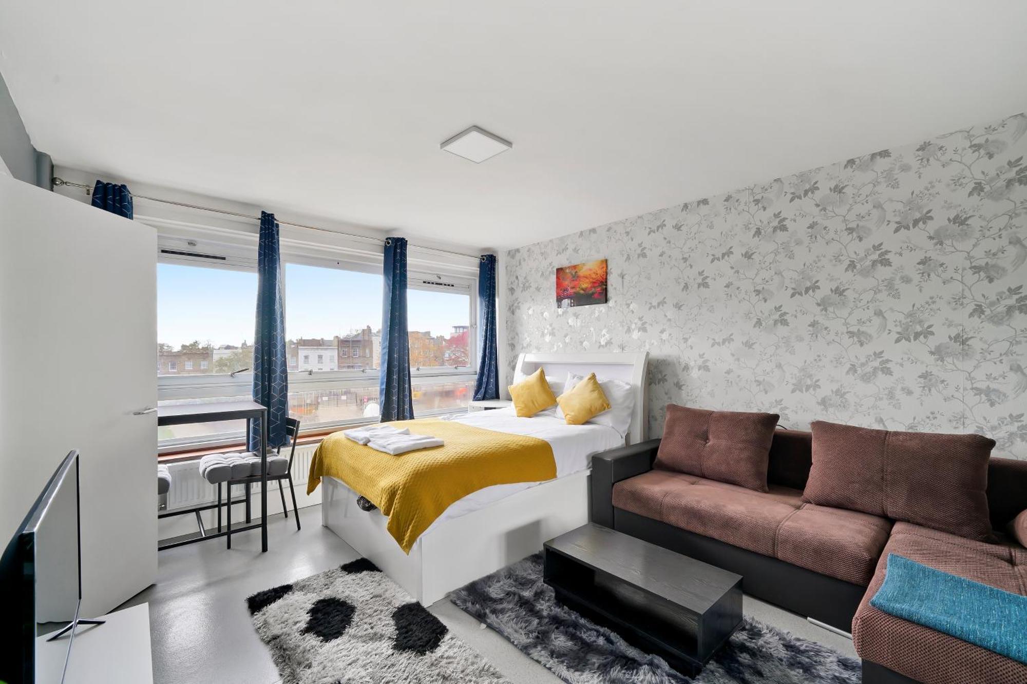 Comfy 1 Bed Close To Kings Cross Apartment *